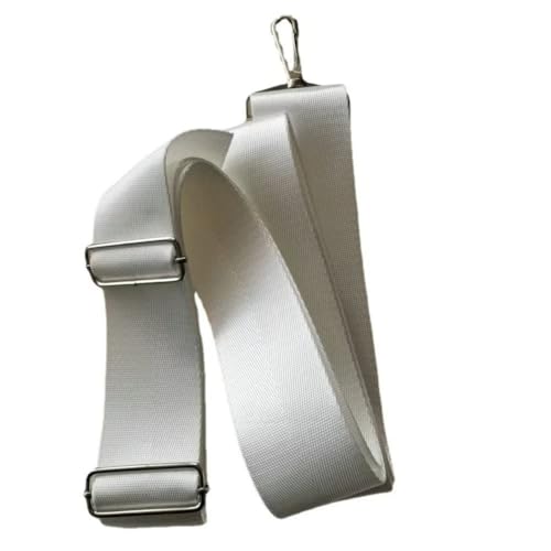 Tennis Net Center Strap Court Equipment Easy to Install Adjustable Net Webbing White for Tennis Nets