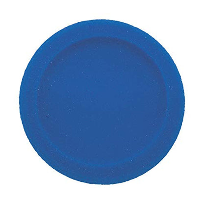 Champion Sports-CHSFDSET Rounded Edge Foam Discs, Red/Yellow/Royal Blue/Green/Orange/Purple
