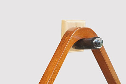 The Standard Pool and Billiards Rack Holder (Made In The USA) (Poplar) - color: Poplar