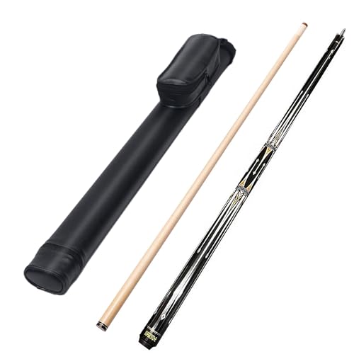 SUPERDIAMOND Pool Cue Stick Set Billiard Cue Sticks with Hard Case, 2-Pieces 58" Pool Table Sticks, 12.5 mm Tip Pool Queue,Pool Stick Set for Home Recreation, Billiards Clubs, Training - style: Billiard Cue Sticks-GB-YD-C-2S