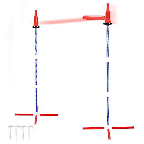 Play Platoon Bottle Jam Flying Disc Game for Teens & Adults to Play Outdoors - Fourth of July Yard Set Tailgate Party Game - color: Red, White & Blue