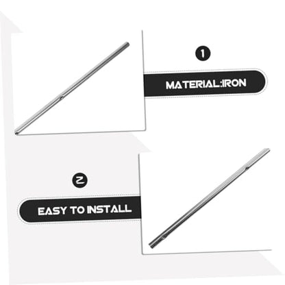 Mikinona 2pcs Foosball Table Rod Replacement Iron Poles Operation Handles for Soccer Table Game Accessories Suitable for Teens and Adults