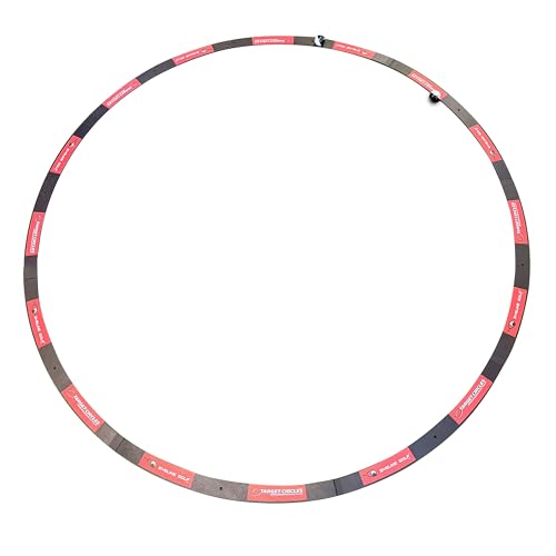 EyeLine Golf Target Circle as Training Aid – Ideal for Chipping and Pitching – Super Thin with Foldable Configurations. Bright Color Markings Easy Sighting. Made in USA - color: 6 Foot Circle