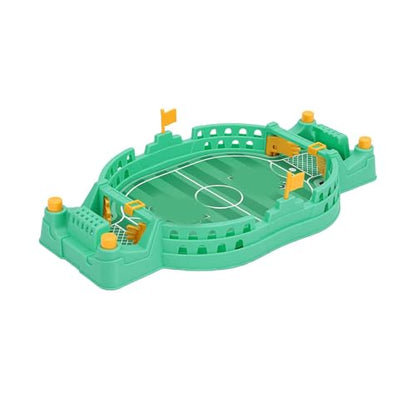 Success Soccer Game Board, Parent Child Interactive Foosball Tabletop, Mini Football Game for Kids Ages 3+ Years Old, Portable Travel Toy for Family Bonding - color: Green
