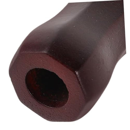2pcs Table Soccer Rod Handle Solid Wood Ergonomic Octagonal Shape Replacement Part for Foosball Machine