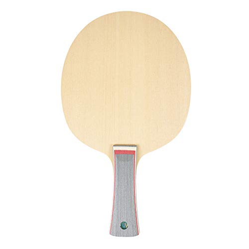 Primorac Carbon Blade - Butterfly Table Tennis Blade - TAMCA 5000 Carbon Fiber Blade - Cypress Wood Fiber Blade - Professional Table Tennis Blade - FL and ST Handle Type - Made in Japan - style: FL Handle