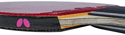 Butterfly My First Carbon Pro-Line Table Tennis Racket - Ideal for Solid, Balanced Play Featuring A Smaller Handle - Recommended for Future Champions - Pro-Line Series