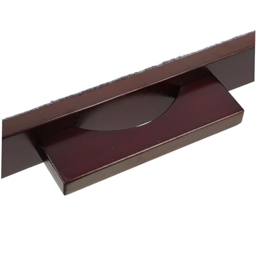 Shuffleboard Table Sweeper Brush with Dustpan for Household Game Rooms, Ergonomic Portable Design Removes Tough Dirt and Debris, Sturdy Plastic and Solid Wood Cleaner for Table Top