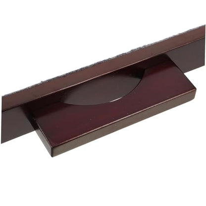 Shuffleboard Table Sweeper Brush with Dustpan for Household Game Rooms, Ergonomic Portable Design Removes Tough Dirt and Debris, Sturdy Plastic and Solid Wood Cleaner for Table Top