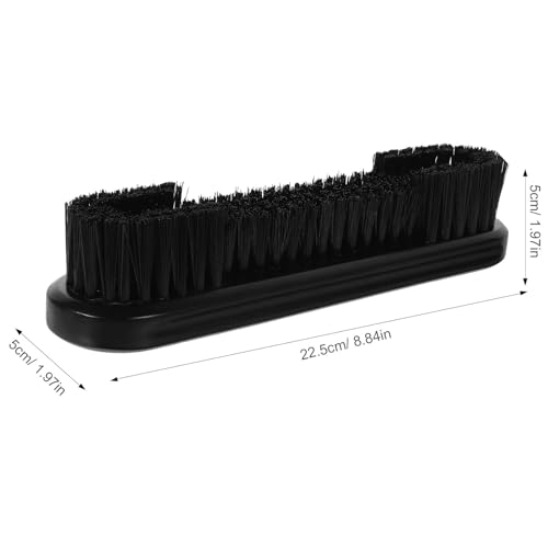 2pcs Pool Table Brush Billiard Cleaning Tool for Felt Surface Dust Removal Multipurpose Rail Sweeper Smooth for Pool Tables and Cabinets