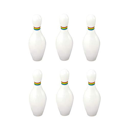 Kikkerland Tabletop Mini Arcade Board Game Bowling, Family Fun Game Night, Office Desk Office Desk Stress Relief Gadgets Small Finger Toys Fun Gag Gifts for Men Women Kids Teens