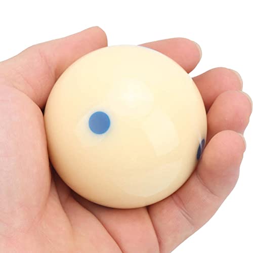 Champion 2-1/4" Billiard Practice Training Pool Cue Ball - color: 6 Blue Dot
