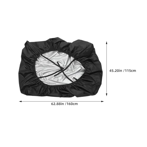 LIOOBO 3pcs Waterproof Oxford Cloth Foosball Table Cover 210d Outdoor Dustproof Weatherproof Protection Universal Fit for Billiard and Pool Tables
