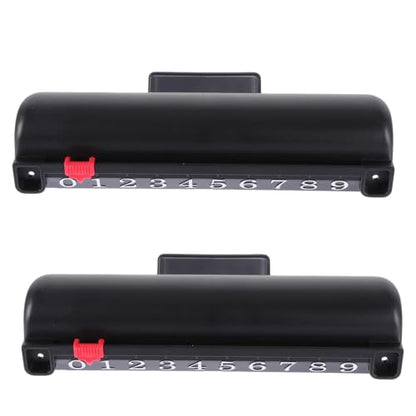 Air Hockey Table Score Keeper 2-Pack Plastic Scoring Counters Replacement Parts Easy Installation for Indoor Game Room 10.03X4.72X1.96 Inches