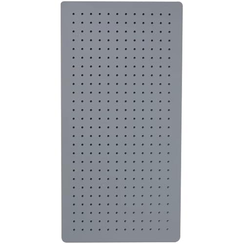 Powder-Coated Iron Pegboard, Bedroom Gaming Gear Storage, 2 Sizes(Gray Color,36.5 * 70cm) - color: Gray color, size: 36.5*70cm