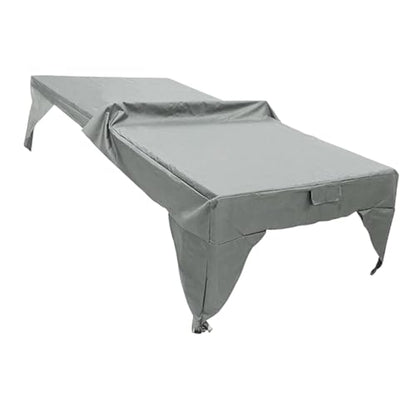 Waterproof, Rainproof Table Tennis Table Cover, Gray - color: Gray