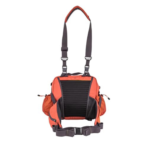Mountainsmith Day Lumbar Waist pack, Running, Hiking, Cycling, Travel, and Outdoor Sport Activities with Dual Water Bottle Holders, Cinnamon Red - color: Cinnamon Red