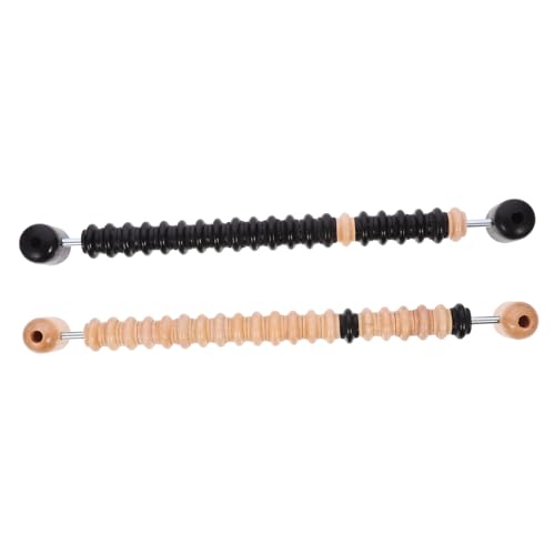 Milisten Wooden Scoring Counters for Shuffleboard and Table Soccer -Piece Set Portable Multi-Functional Scorekeepers for Family Game Night and Friendly Competitions