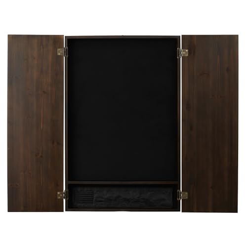 Viper Metropolitan Solid Wood Cabinet & Electronic Dartboard Play-Ready Bundle - color: Espresso Finish, style: Cabinet Only (No Dartboard)