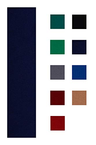 Accuplay 20 oz Pre Cut Pool Table Felt - Choose for 7, 8 or 9 Foot Table. English Green, Spurce Green, Blue, Navy, Red, Burgundy, Gray, Tan, or Black - color: Navy, size: For 8 foot table