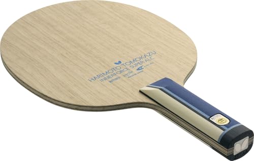Butterfly Harimoto Innerforce Super ALC Table Tennis Blade - Available in Anatomic, Flared, or Straight Shakehand Handle Styles - Professional Table Tennis Blade - Made in Japan - size: ST