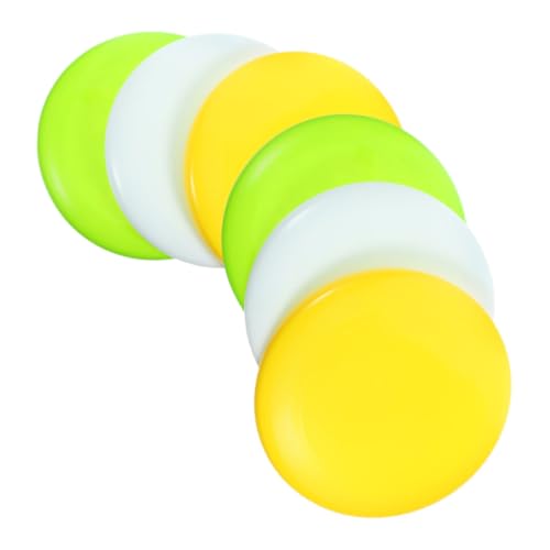 VICASKY 6pcs Disc Golf Set Mini Putter Markers Sturdy Plastic Beginner-Friendly Golf Accessories