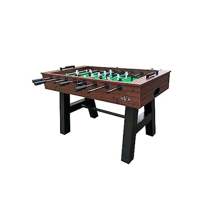 KICK Valkyrie 55" Foosball Table – Professional Full-Size Indoor Game Table - color: Brown