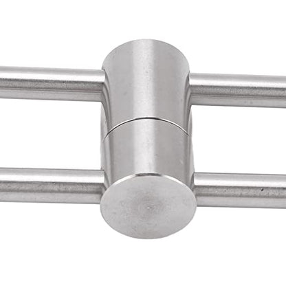 Billiard Cue Tip Presser, Stainless Steel Billiard Cue Tip Shaper Snooker Stick Tip Compressor Press Tool for Tips from 9mm to 14mm