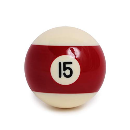 Aramith Premier Pool Replacement Ball 2 1/4" - Choose Your Ball Number - color: #15