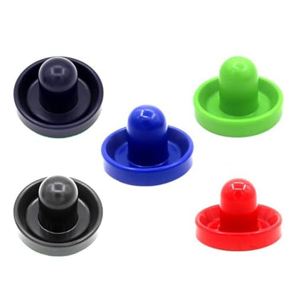 Generic Air Hockey Pushers and Air Hockey Pucks, Goal Handles Paddles for Adults and Kids Air Hockey Table Equipment for Game Tables - color: 2 Green Pushers