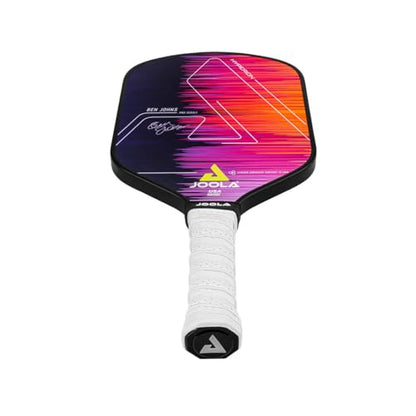 JOOLA Ben Johns Hyperion Pickleball Paddle - Select Raw Carbon Surface or Carbon Abrasion Surface for Increased Power and Spin - Elongated Grip Handle - Carbon Fiber Pickleball Paddle - USAP Approved - color: Hyperion | CAS | 13.5mm