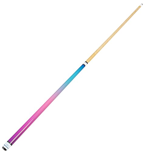 HomeSeason Pool Cues 58 inch Pool Cue Stick with 12.7mm Fiber Leather tip for Beginner, Commercial and Home Entertainment - color: 1-Pack(A)