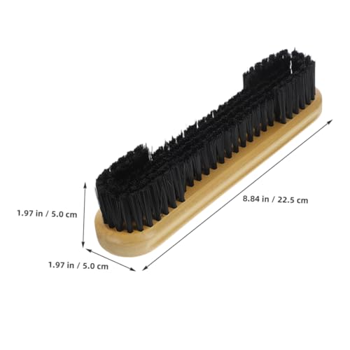 POPETPOP 3pcs Billiard Table Brush Set Pool Table Cleaning Brushes for Felt and Rail Maintenance Soft Bristles for Billiards Supplies