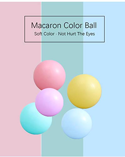MoonxHome Ball Pit Balls for Toddlers, BPA Free Crush Proof Plastic Toy Balls for Ball Pit, Children's Pool Water Toys, Macaron Ocean Balls for Play Tent 2.15 Inch Pack of 100 200 500 800 1000 - color: M-grey