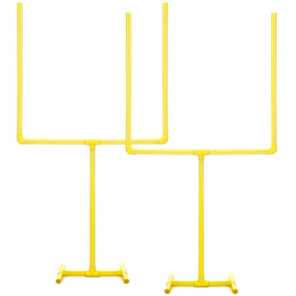 VioraWhite 2 Pcs Football Party Decoration 47.24" x 23.62" Plastic Football Goal Centerpiece Soccer Goal Post Field Post Decoration for Game Day Soccer Theme Party Decor - style: 47.24" X 23.62"