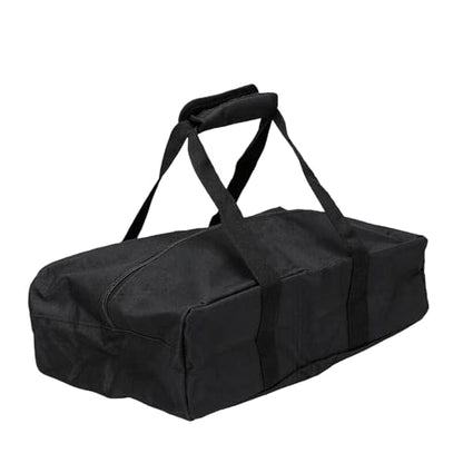 Pomya Bocce Bag with 8 Compartments Oxford Fabric | Large Tearproof Durable Outdoor Game Carry Case for Bocce Set 43x24cm Handle