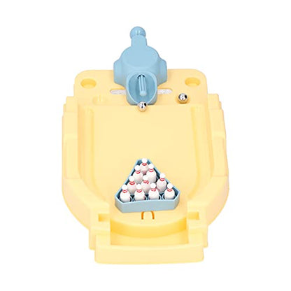 Mini Desktop Ball Game Set, Plastic, 3 Games in 1, Bowling Basketball Football, Parent-Child Interactive Toy, Ages 3+