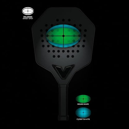 STIGA Cybershape Padel Racket - size: 18K X Hard