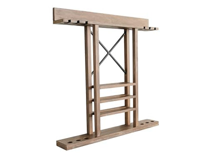 Empire USA Nixon Billiards - Hunter Wall Rack for Hunter Table - (Weathered Natural) - color: Weathered Natural