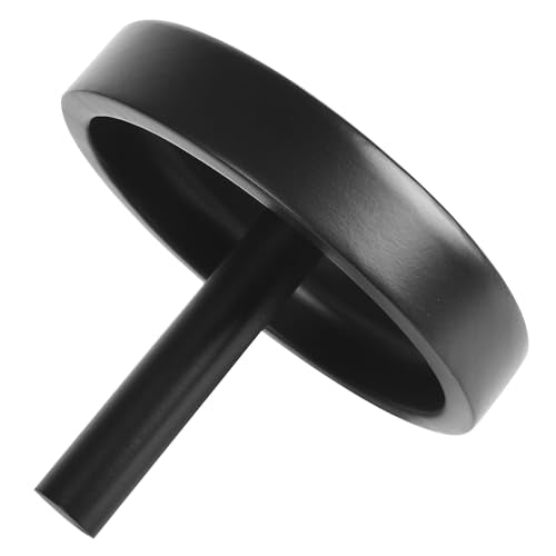 Wood Cone Talc Bowl Cone Chalk Holder for Pool/Billiards Table - color: Black