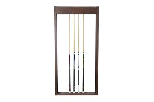 Empire USA Nixon Billiards - Bryant Wall Rack for Presli Table - (Brushed Walnut) - color: Brushed Walnut
