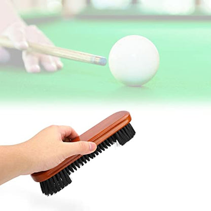 Pack of 2 Pool Billiard Snooker Table Brush Hair Sweep Rail Clean Tool Cleaning Set Accessories