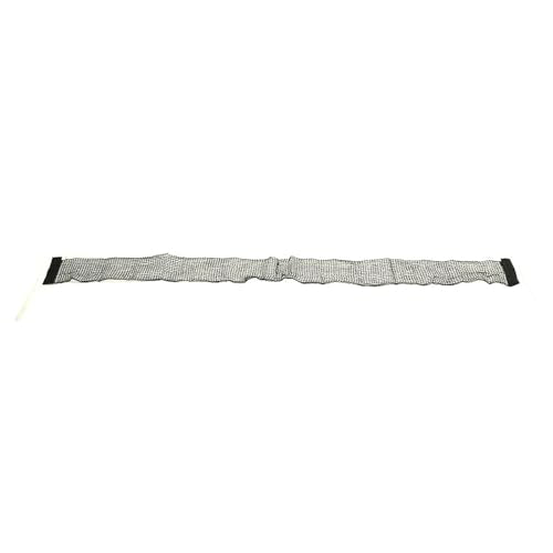 Durable Table Tennis Net Replacement for Training Made of Strong Cotton Great for Schools or Leisure Centers, Black, 70.9x5.5in, 1pc