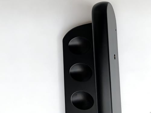 8 Pool Cue Rack, Wood Billiard Cue Rack Wall Mounted, Ideal for Pool Bars & Billiard Players