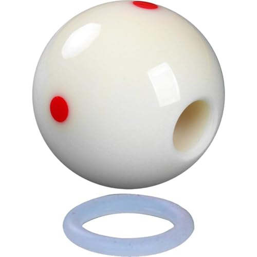 Billiards Training Ball Billiards Cue Ball with Hole Billiards Practice Ball Aiming Helper Snooker Practice Assist Accessory