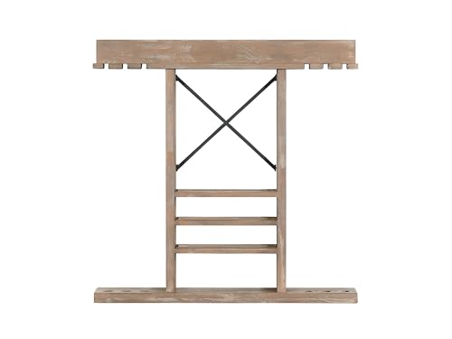 Empire USA Nixon Billiards - Hunter Wall Rack for Hunter Table - (Weathered Natural) - color: Weathered Natural