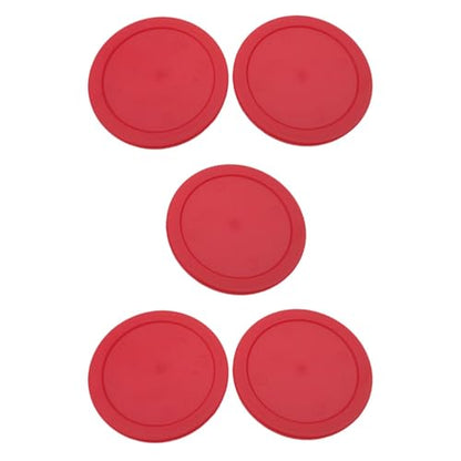 2.5-Inch (63 mm) Air Hockey Pucks - 4mm Thick, 0.39oz (11 g) Pucks for Air Hockey Tables