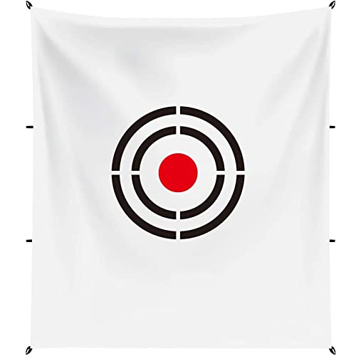 Golf Target Cloth for Net Replacement - Enthusiasts and Professional Golfers Practice Training Aids for Garage/Backyard - style: 5X6FT Golf Target White