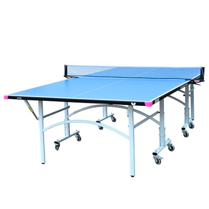 Butterfly Easifold Outdoor Ping Pong Table Melamine Top | Rolling Outdoor Table Tennis Table | 3 Year Warranty | 10 Minute Assembly | Great Bounce All Weather Ping Pong Table | Weatherproof Net