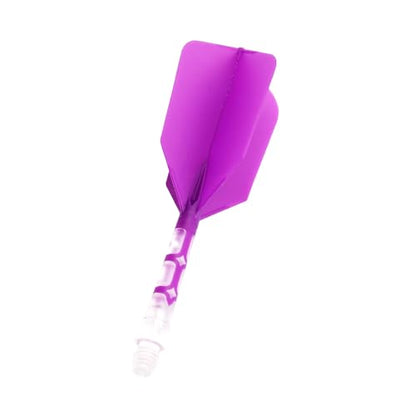 CUESOUL ROST T19 Integrated Dart Shaft and Flight Slim Shape M Size 28mm - color: Purple